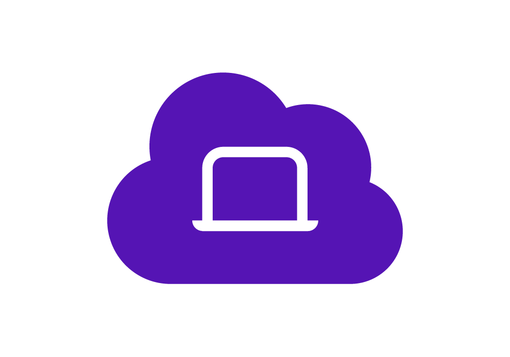 Cloud deployment icon