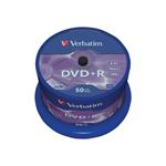 Verbatim DVD+R 16x Spindle 50pk