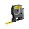 DYMO D1 12mm Tape - Black on Yellow