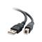 C2G 3m USB 2.0 A/B Cable - Black