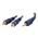 C2G 5m Velocity™ One 3.5mm Stereo Male to Two RCA Male Y-Cable