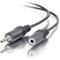 C2G 2m 3.5mm M/F Stereo Audio Extension Cable (PC-99 Colour-Coded)
