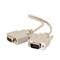 C2G 2m DB9 M/F Extension Cable - Beige