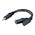 C2G .15m Value Series™ One 3.5mm Stereo Male To Two 3.5mm Stereo Female Y-Cable