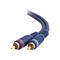 C2G .5m Velocity™ RCA Audio Cable