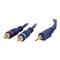 C2G 7m Velocity™ One 3.5mm Stereo Male to Two RCA Male Y-Cable
