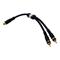 C2G Velocityâ„¢ Two RCA Stereo Male to One RCA Mono Female Y-Cable 15cm