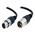 C2G .5m Pro-Audio XLR M To XLR F
