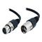 C2G 2m Pro-Audio XLR M To XLR F