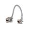 C2G .5m Premium Shielded HD15 SXGA M/M Monitor Cable with 90° Up Angled Male Connector