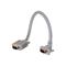 C2G 1m Premium Shielded HD15 SXGA M/M Monitor Cable with 90° Up Angled Male Connector
