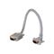 C2G 10m Premium Shielded HD15 SXGA M/M Monitor Cable with 90° Up Angled Male Connector