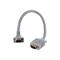 C2G 3m Premium Shielded HD15 SXGA M/M Monitor Cable with 90° Down Angled Male Connector