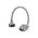 C2G 7m Premium Shielded HD15 SXGA M/M Monitor Cable with 90° Down Angled Male Connector