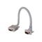 C2G 2m Premium Shielded HD15 SXGA M/F Monitor Extension Cable with 90° Down Angled Male Connector