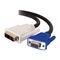 C2G 5m DVI-A Male to HD15 VGA Female Analogue Video Extension Cable