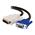 C2G 5m DVI-A Male to HD15 VGA Female Analogue Video Extension Cable