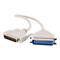 C2G 15m DB25 Male to Centronics 36 Male Parallel Printer Cable