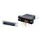 C2G RJ45 to DB25 Male Modular Adapter - Black