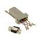 C2G RJ45/DB9F Modular Adapter Red