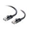 C2G .5m Cat5E 350 MHz Snagless Patch Cable - Black