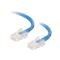 C2G .5m Cat5E 350 MHz Crossover Patch Cable - Blue