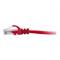 C2G .5m Cat6 550 MHz Snagless Patch Cable - Red