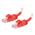 C2G 1m Cat6 550 MHz Snagless Patch Cable - Red