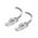 C2G 1.5m Cat6 550 MHz Snagless Crossover Cable - Grey