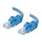 C2G 2m Cat6 550 MHz Snagless Crossover Cable - Blue