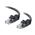 C2G .5m Cat6 550 MHz Snagless Crossover Cable - Black