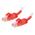 C2G 1.5m Cat6 550 MHz Snagless Crossover Cable - Red