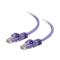 C2G 1.5m Cat6 Snagless Cable PRPL