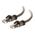 C2G .5m Cat6 550 MHz Snagless Patch Cable - Brown
