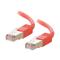 C2G 4m Shielded Cat5E Moulded Patch Cable - Red