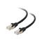 C2G 20m Shielded Cat5E Moulded Patch Cable - Black