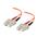 C2G 10m SC/SC LSZH Duplex 62.5/125 Multimode Fibre Patch Cable - Orange