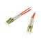 C2G 5m LC/LC LSZH Duplex 62.5/125 Multimode Fibre Patch Cable - Orange