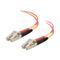 C2G 3m LC/LC LSZH Duplex 50/125 Multimode Fibre Patch Cable - Orange