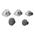 Poly Plantronics CS70 Ear Tip Kit (3 gel + 3 foam tips)