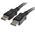 StarTech.com 1 ft Short DisplayPort 1.2 Cable with Latches M/M – DisplayPort 4k