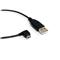 StarTech.com 1 ft Micro USB Cable - A to Right Angle Micro B