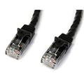 StarTech.com 75 ft Black Gigabit Snagless RJ45 UTP Cat6 Patch Cable