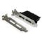 StarTech.com 2 Port Low Profile SATA to eSATA Plate Adapter - F/M