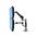 Ergotron LX Dual Stacking Arm - mounting kit - for 2 LCD displays or LCD display and notebook