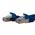 StarTech.com 14 ft Cat 6a Blue Shielded Molded 10 Gigabit RJ45 STP Cat6a Patch Cable