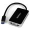 StarTech.com USB 3.0 to DVI External Video Card Multi Monitor Adapter with 1-Port USB Hub  1920x1200