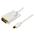 StarTech.com 10 ft Mini DisplayPort to DVI Adapter Converter Cable – Mini DP to DVI 1920x1200 White