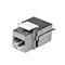 StarTech.com Shielded Cat 6a Keystone Jack - RJ45 Ethernet Cat6a Wall Jack White - 110 Type