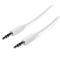 StarTech.com 3m White Slim 3.5mm Stereo Audio Cable - Male to Male